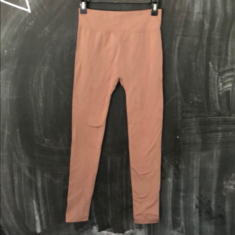 Fleece lined warm leggings for fall